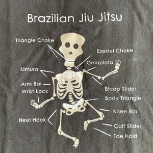 Brazilian Jiu Jitsu submission skeleton 💀🏴‍☠️ Tshirt